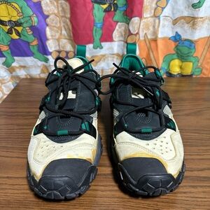 Adidas Teal and Black Athletic Shoes